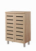 2 3 Doors Shoe Storage Cabinet Tall Cupboard White Dark Rustic Sonoma Oak Grey
