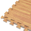 EVA Interlocking Foam Mats Flooring Wood Grain Protective Kids Soft Play Cushion