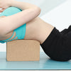 2 x Cork Yoga Blocks/Bricks For Alignment - Natural & Eco-Friendly - Free UK New