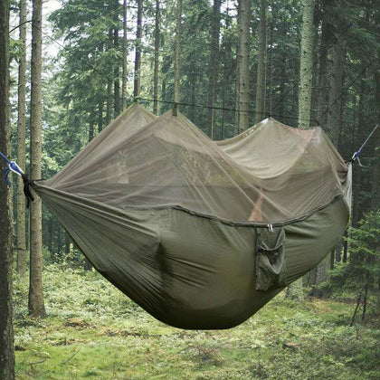 Double Person Outdoor Travel Camping Tent Hanging Hammock With Mosquito Net