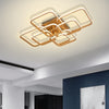 Aluminum LED Ceiling Lamp Ring Light Chandelier Lights Fixture Living Bedroom