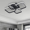 Cool White Square/Ring LED Ceiling Light Chandelier Lights Living Dining Room