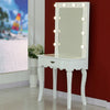 Super Large Hollywood Light Up Vanity Mirror w/ LED Globe Lights Dressing Table