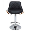 Set of 2 Bar Stools Swivel Kitchen Breakfast Barstools Chair PU Leather Gas Lift
