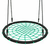 100cm Large Hanging Tree Swing Nest Seat Metal Frame Backyard Playground