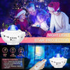 USB Galaxy Star Projector Light Kids LED Starry Sky Night Lamp with Ocean Wave