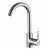 Kitchen Sink Mixer Taps Swivel Spout Single Lever Tap Mono Modern Chrome Faucet