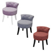 Retro Bedroom Dressing Table Stool Velvet/Crushed Velvet Makeup Piano Chair Seat