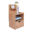 Wooden Nightstand Bedside Table Drawer Cabinet Storage Side Table Bedroom Stand