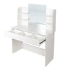 Dressing Cosmetic Table Vanity Set Makeup Desk with Mirror & Drawers Dresser