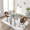 Small Computer Desk Home Office Writing Desk for Study/Library/Bedroom, Gray