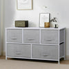 2/3/4/5 Drawer Fabric Cabinet of Drawer Cabinet Storage Unit Chest Table Bedside