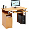 Computer Desk with Cupboard Shelves Storage for Home Office - Piranha Elver PC 1