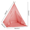 Large Kids Teepee Indian Play Tent Playhouse Castle Princess Baby Bed Room Gift