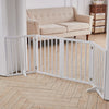 3 4 Panel Puppy Dog Pen Folding Gate Play Fence Pet Home Divider Safety Indoor