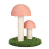 Cat Kitten Pet Sisal Scratching Post Kitten Scratcher Play Fun Mushroom Cluster