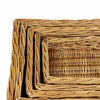 Padstow Wicker Willow Storage Tray Hamper Basket Bread Fruit Gift Large Small