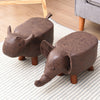 Animal Shape Ottomans Footstools Padded Cushion Rest Seat Footstool Pouffe Stool