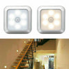 Wireless 6LED PIR Motion Sensor Closet Lights Night Light Cabinet Stair Lamp