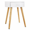 Bedside Table Cabinet Nightstand Bedroom Storage Furniture With Drawers MDF