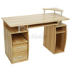 Computer Desk Study Desk Workstation PC Laptop Table Home Office Drawers Shelves