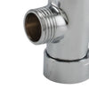 Round Shower 3 Way Diverter Valve Part Water Segregator Handheld Replacement New