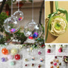 Clear Plastic Fillable Christmas Tree Ball Ornament Craft Sphere Baubles Wedding