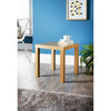 Oak Clean & White Finish Small Croft Bedside Table Decor Living Room End Tables