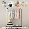 Heavy Duty Metal Clothes Rail Hanging Rack Garment Display Stand Storage Shelf✨