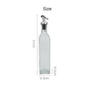 500ML Olive Oil Glass Control Dispenser Vinegar Pourer Bottle Kitchen Cooking UK