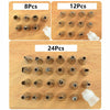 8/12/24X ICING PIPING NOZZLE TOOL SET PASTRY CAKE CUPCAKE SUGARCRAFT DECORATING