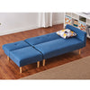 2 Seater Corner Sofa Bed Armchair Recliner Sofabed with Footstool Furniture