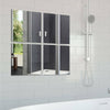 20cm New Set Of Self Adhesive Wall Mounted Bathroom Kitchen Bedroom Mirror Tiles