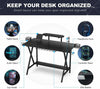 Tribesigns Gaming Desk PC Notebook Laptop Desk with Cup Holder Headphone Hook