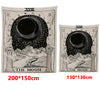 Tarot Tapestry The Moon Tarot Card Tapestry Medieval Europe Mysterious with for