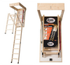 Wooden Timber Folding Loft Ladder Frame Attic Access Hatch 115 x 57cm