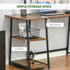 Industrial Style Small Computer Desk Kids Home Office Laptop PC Table Metal Desk