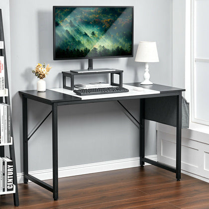 Computer Desk Study Table PC Laptop Workstation Home Office Furniture 120/140cm