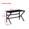 Computer PC Gaming Desk Laptop Racing Gamer Table Home Office w/ RGB LED Lights