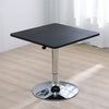Round/Square Bar Table Adjustable Height Rotating Tabletop Breakfast Dining Room