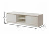 Modern TV Unit Cabinet Stand 120cm Media 2 Doors + Shelf White