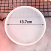 Resin Casting Coaster Epoxy Mold Silicone Round Jewelry Making DIY Craft Mould