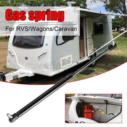 UK Caravan Gas Locker Strut Spring 110N Telescopic Support Arm 405mm Arm GS16
