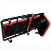 Folding Headrest Professional Mechanics Car Creeper 6 Wheels Load Capacity 150kg