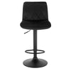 2/4/6 x Breakfast Bar Stools Bar Chairs for Kitchen with Velvet Swivel Gas