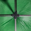 Heavy Duty Steel Frame Gazebo w/Sides Waterproof Party Tent Marquee 3x3m Green