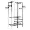 Heavy Duty Clothes Rail Rack Hanging Garment Display Stand Shoe Storage Shelf UK