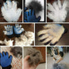 Dog Grooming Glove Mitt Pet Dog Cat Massage Groom Stripping Hair Remover Brush