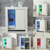 Modern High Gloss 3 Shelves Floor Cabinet Sideboard Storage Cupboard LED Lights