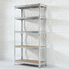 Neo 5 Tier Blue Large Steel Garage Shelving Racking Unit Storage Racks 180x90x40